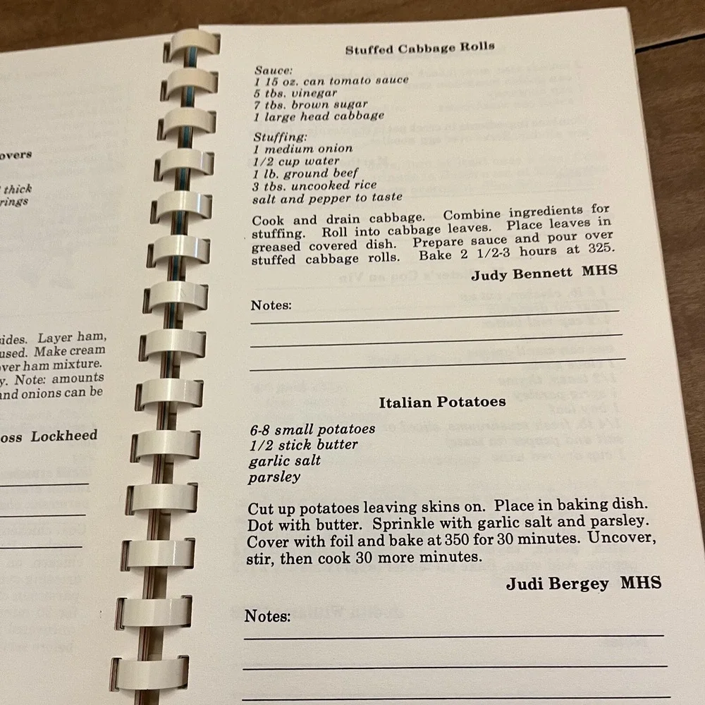 VTG Mariettibles Cookbook Marietta Georgia City Schools Recipe Collection Comb